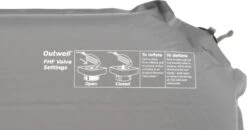 Outwell Sleepin Single 7.5 Zelfopblaasbare Slaapmat - Zwart -Buitenwinkel 1068 1900 5709388119490 sleepin single 7.5 cm feature photo6