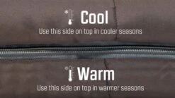 Outwell Contour Supreme Slaapzak - Grijs -Buitenwinkel 1069 1900 5709388112675 contour supreme coffee feature photo9