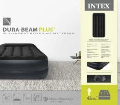 Intex Pillow Rest Raised Luchtbed - Eenpersoons -Buitenwinkel 1669 1900 64122nd pkg 2023 300