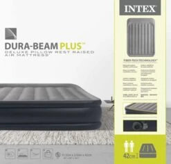 Intex Deluxe Pillow Rest Raised Luchtbed - Queensize - Ingebouwde Elektrische Pomp 17 Intex Deluxe Pillow Rest Raised Luchtbed - Queensize - Ingebouwde Elektrische Pomp -Buitenwinkel 1812 1900 64136nd pkg 2023 300