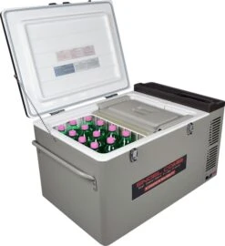 Engel MD60F-C Dual-zone Compressor Koelbox - 57 Liter -Buitenwinkel 1900 1732 md60fc deckel offen