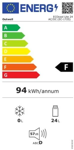 Outwell Ecocool Lite Elektrische Koelbox - 24 Liter - Donkerblauw -Buitenwinkel 1900 950 ecocool blauw 5