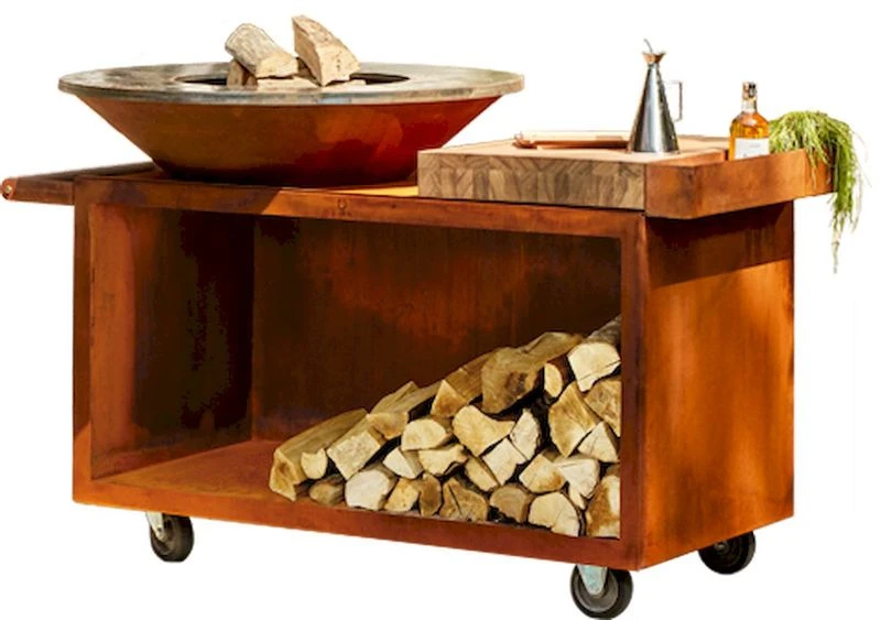 OFYR Island Corten 100 Pro Teak Wood 3 OFYR Island Corten 100 Pro Teak Wood