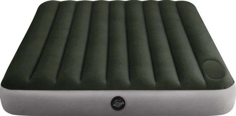 Intex Downy Luchtbed - Tweepersoons - Ingebouwde Voetpomp 3 Intex Downy Luchtbed - Tweepersoons - Ingebouwde Voetpomp