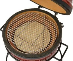 Kamado Joe Junior Barbecue -Buitenwinkel 900 1081 kamadojoejr grillgrateheatdeflector cmyk