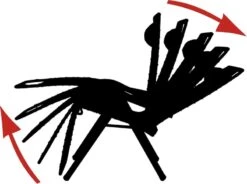 Crespo Air-Deluxe AP-232 Relaxstoel - Grijs -Buitenwinkel 900 1119 1104936 19