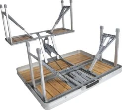 Bo-Camp 136 X 85 Inklapbare Picknicktafel - Bamboe -Buitenwinkel 900 1350 1404800 06