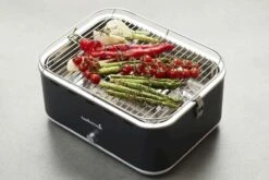 Barbecook Carlo Houtskool Tafelbarbecue - Grijs -Buitenwinkel 900 1350 bc cha 1015 sf 01 hr