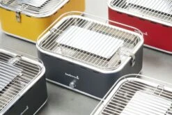 Barbecook Carlo Houtskool Tafelbarbecue - Grijs -Buitenwinkel 900 1350 bc cha 1015 sf 10 hr