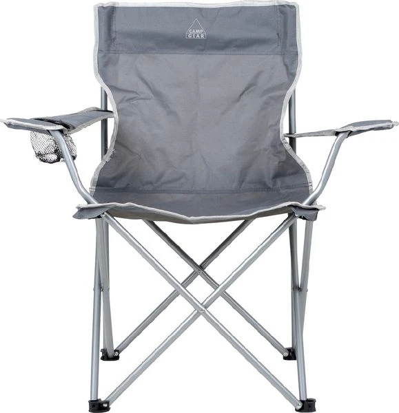 Camp Gear Compact Vouwstoel-Grijs 4 Camp Gear Compact Vouwstoel-Grijs - Afbeelding 2
