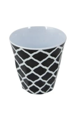 Bo-Camp Mix & Match Melamine Serviesset - 16-delig - Zwart -Buitenwinkel bo camp mix 4