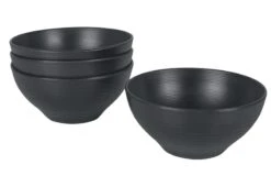 Bo-Camp Orville Melamine Serviesset - 16-delig - Antraciet 8 Bo-Camp Orville Melamine Serviesset - 16-delig - Antraciet -Buitenwinkel bo camp orville antr 2