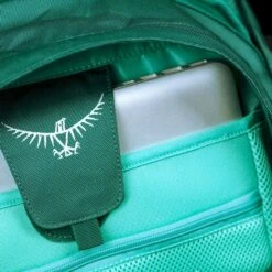 Osprey Farpoint Backpack - 40 Liter- Zwart -Buitenwinkel osprey farpointfairview features 7 4