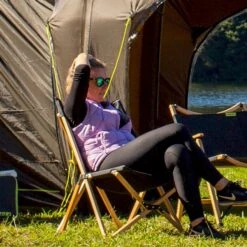 Zempire Roco Lounger V2 Vlinderstoel - Zwart -Buitenwinkel zempire roco lounger v2 vlinderstoel zwart 1