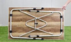 Dometic Zero Light Oak Large Campingtafel - 120 X 70 Cm -Buitenwinkel zerolightoaklarge